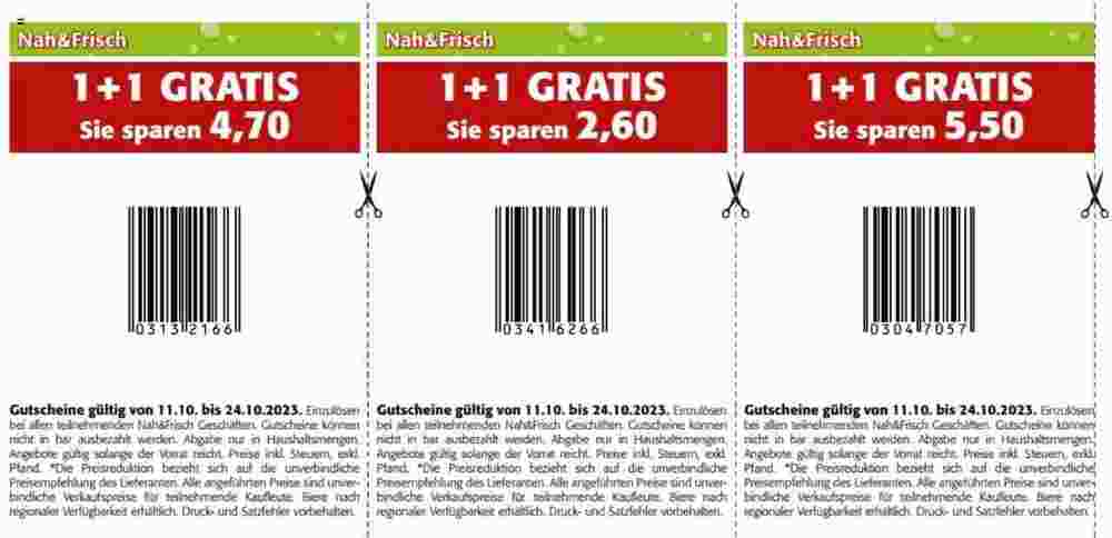 Nah&Frisch Flugblatt (ab 11.10.2023) - Angebote und Prospekt - Seite 6