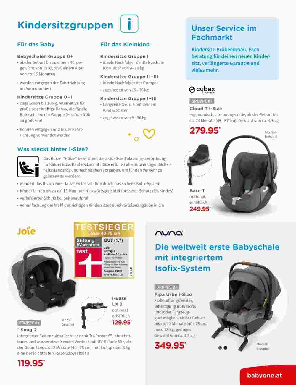 BabyOne Flugblatt (ab 11.10.2023) - Angebote und Prospekt - Seite 9