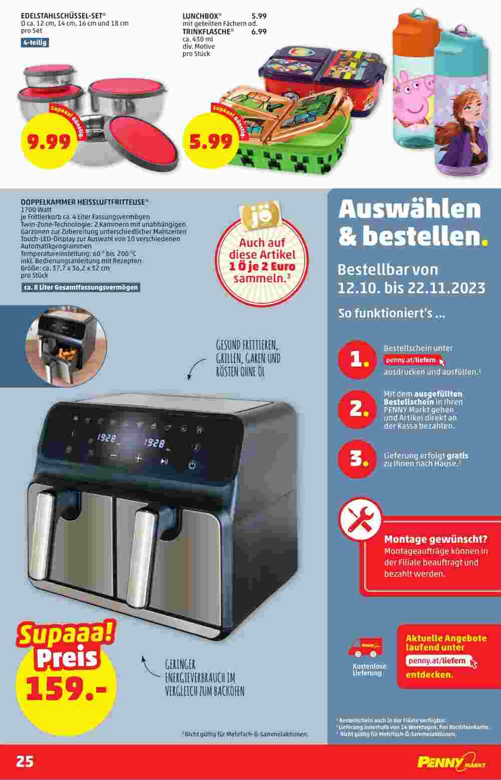 PENNY Flugblatt (ab 12.10.2023) - Angebote und Prospekt - Seite 25