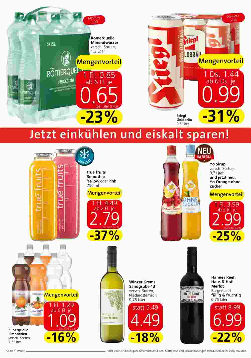 Spar Flugblatt (ab 12.10.2023) - Angebote und Prospekt - Seite 10