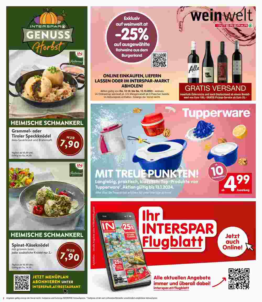 Interspar Flugblatt (ab 12.10.2023) - Angebote und Prospekt - Seite 2