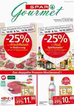 SPAR Gourmet Flugblatt (ab 12.10.2023) - Angebote und Prospekt