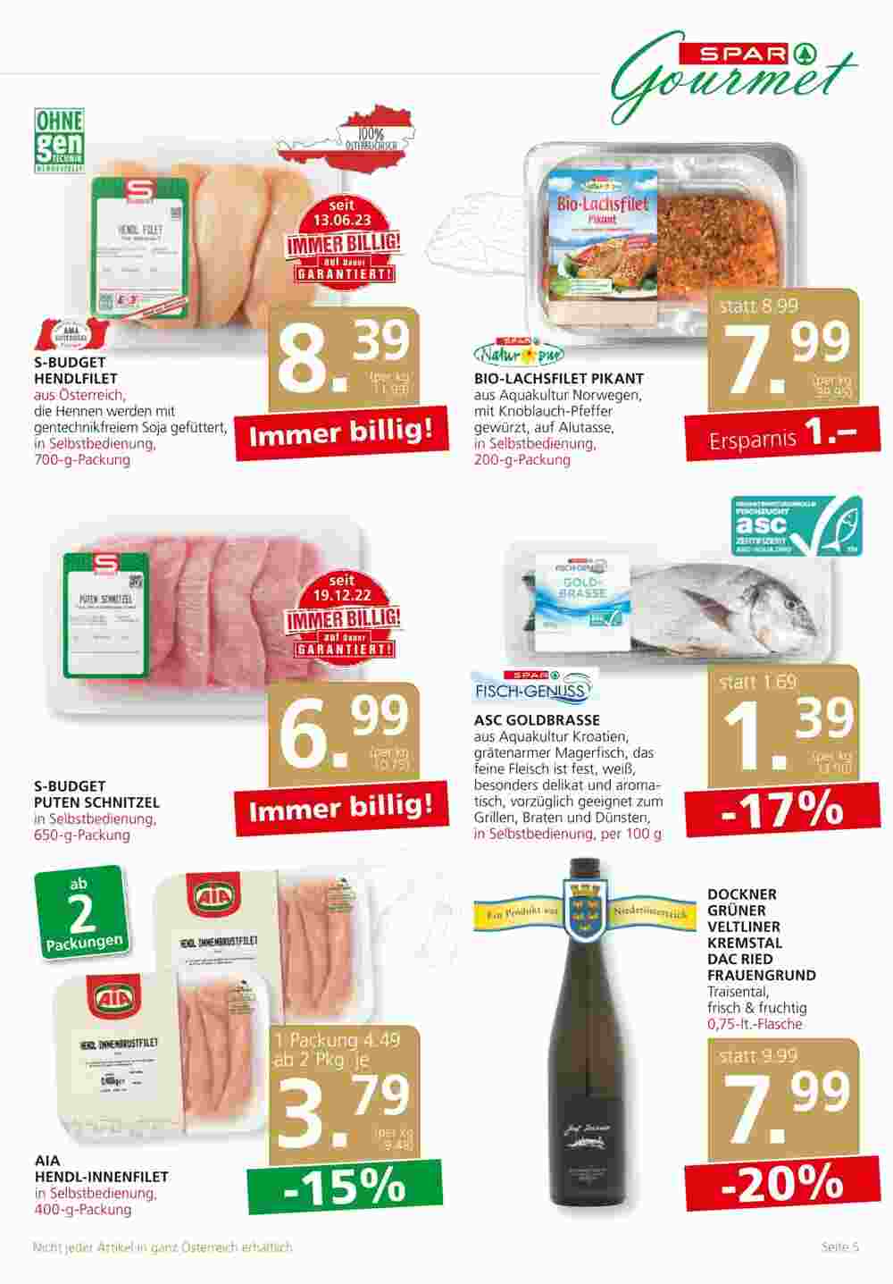 SPAR Gourmet Flugblatt (ab 12.10.2023) - Angebote und Prospekt - Seite 5