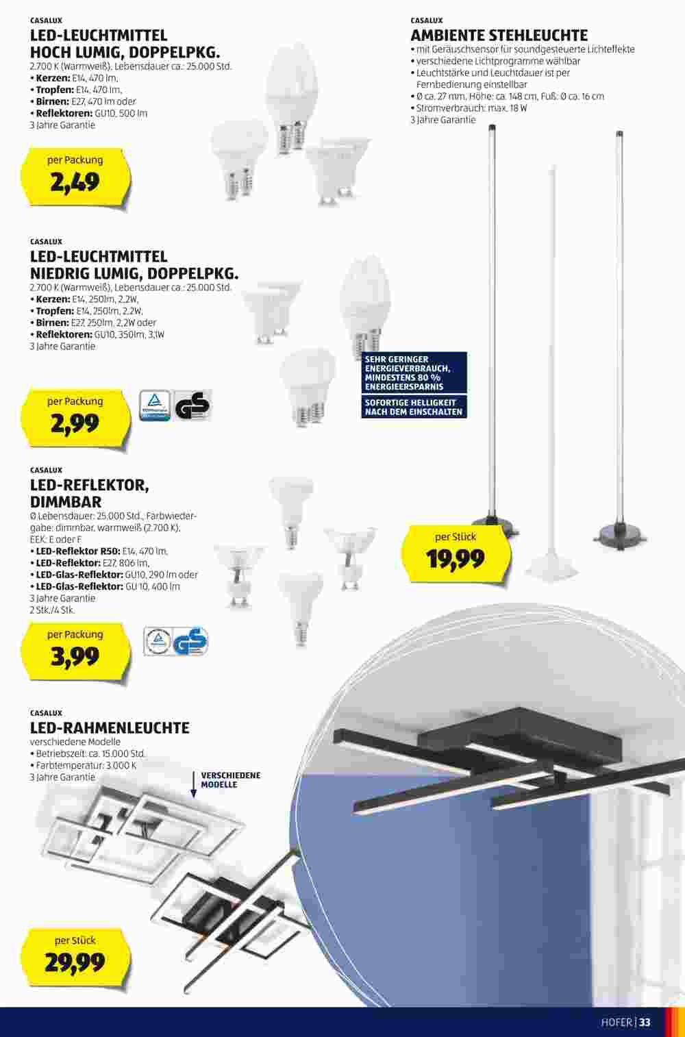 Hofer Flugblatt (ab 13.10.2023) - Angebote und Prospekt - Seite 35