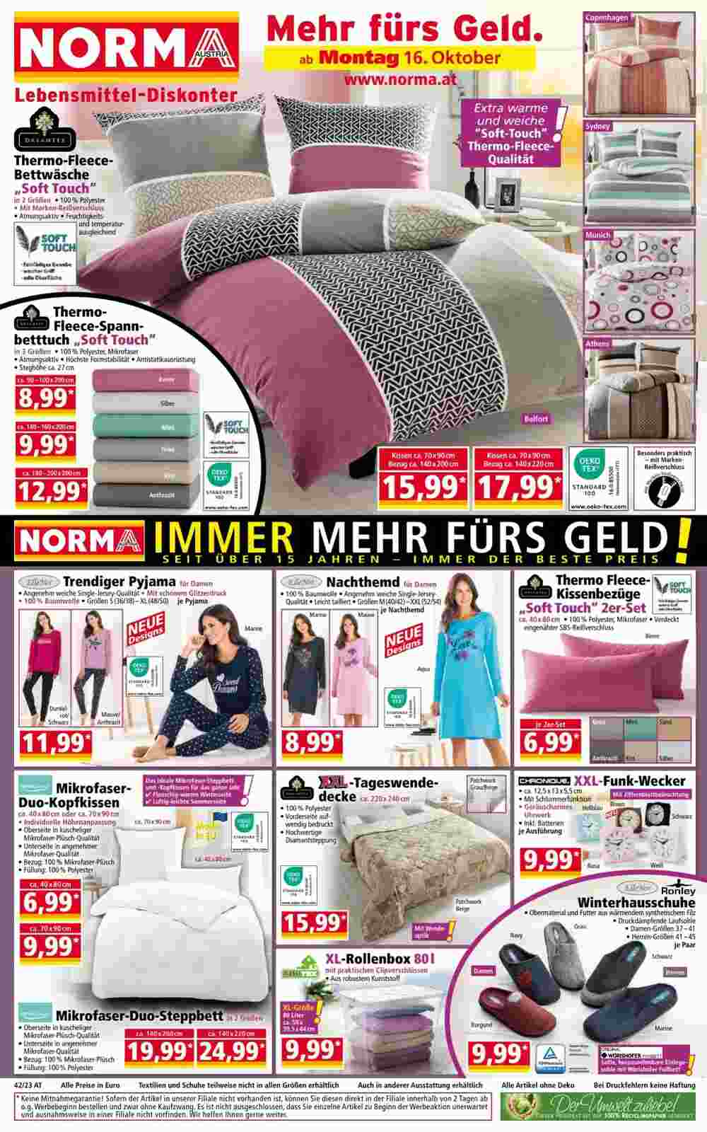 Norma Flugblatt (ab 15.10.2023) - Angebote und Prospekt - Seite 1