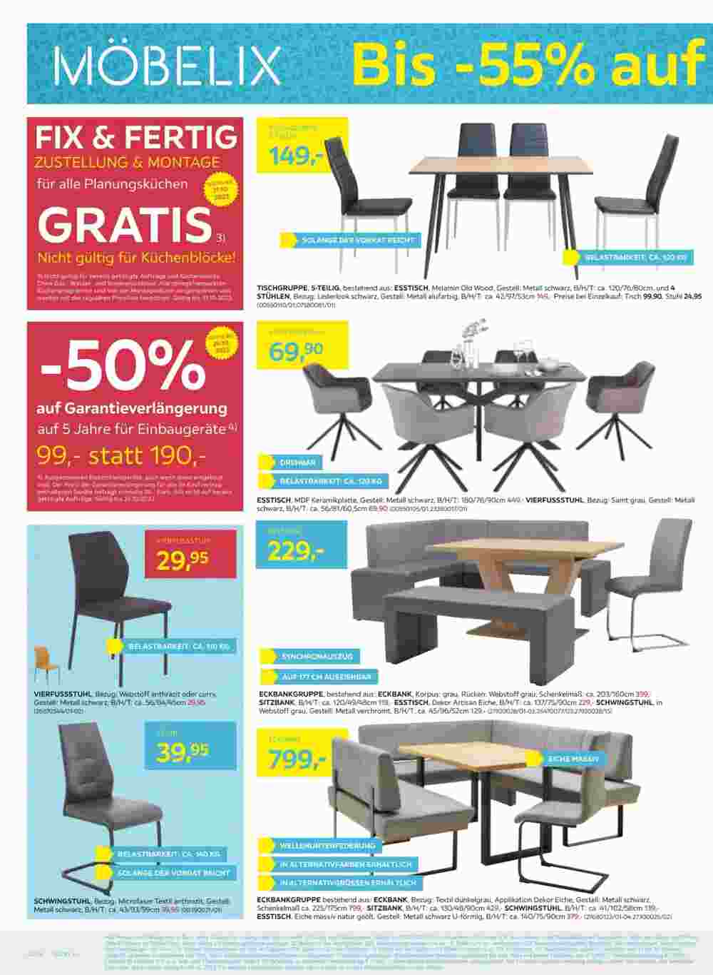 Möbelix Flugblatt (ab 15.10.2023) - Angebote und Prospekt - Seite 4