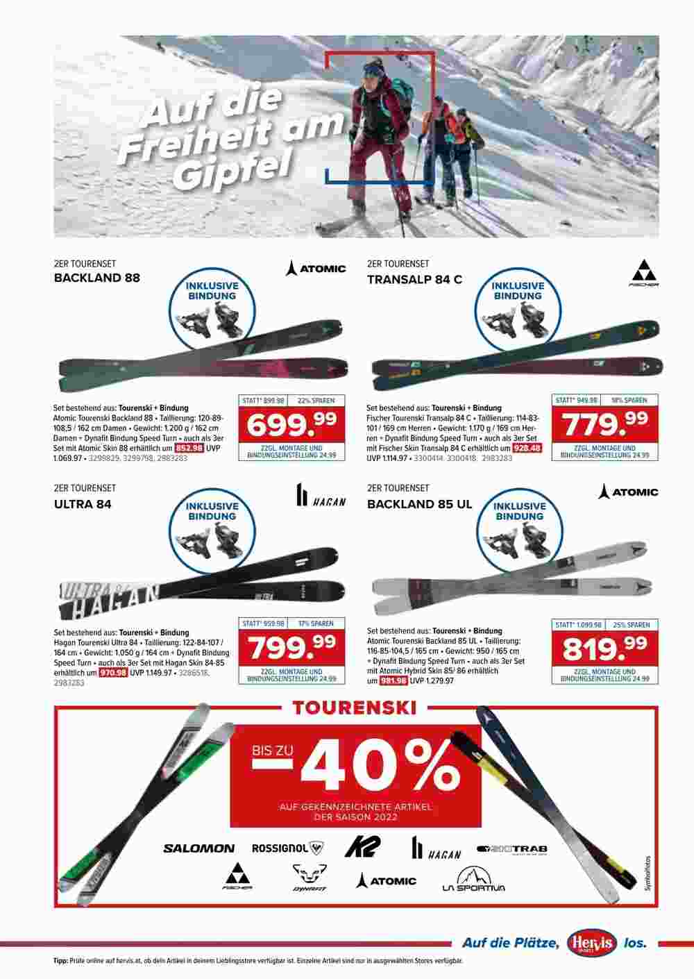 Hervis Flugblatt (ab 15.10.2023) - Angebote und Prospekt - Seite 3