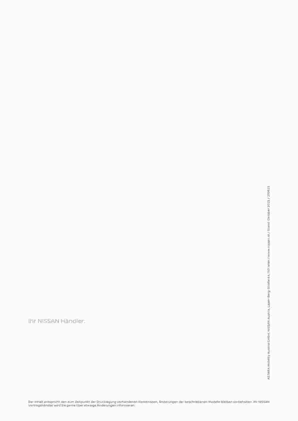 Nissan Flugblatt (ab 15.10.2023) - Angebote und Prospekt - Seite 12