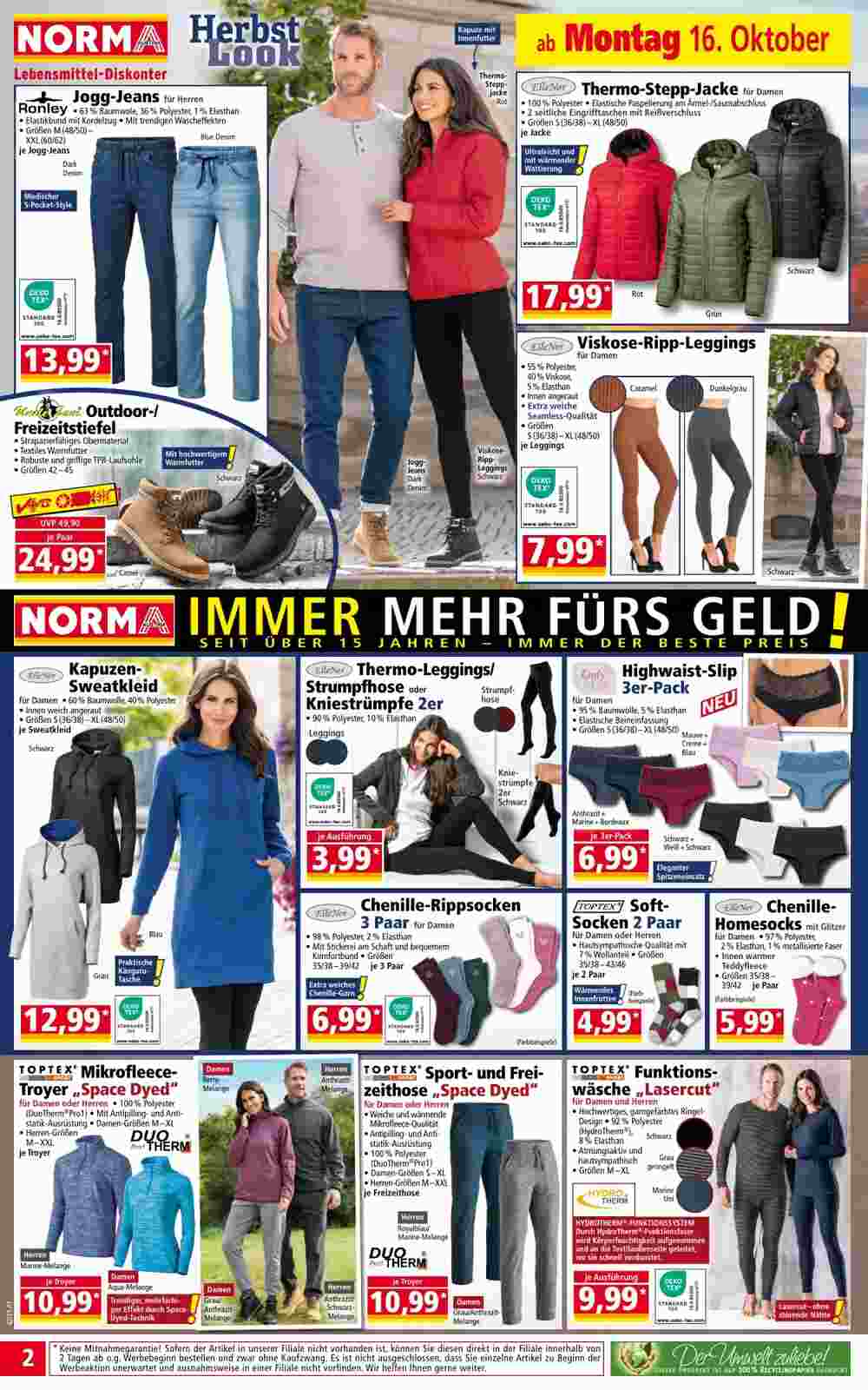 Norma Flugblatt (ab 16.10.2023) - Angebote und Prospekt - Seite 2