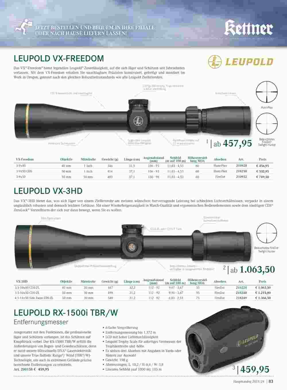 Kettner Flugblatt (ab 17.10.2023) - Angebote und Prospekt - Seite 83