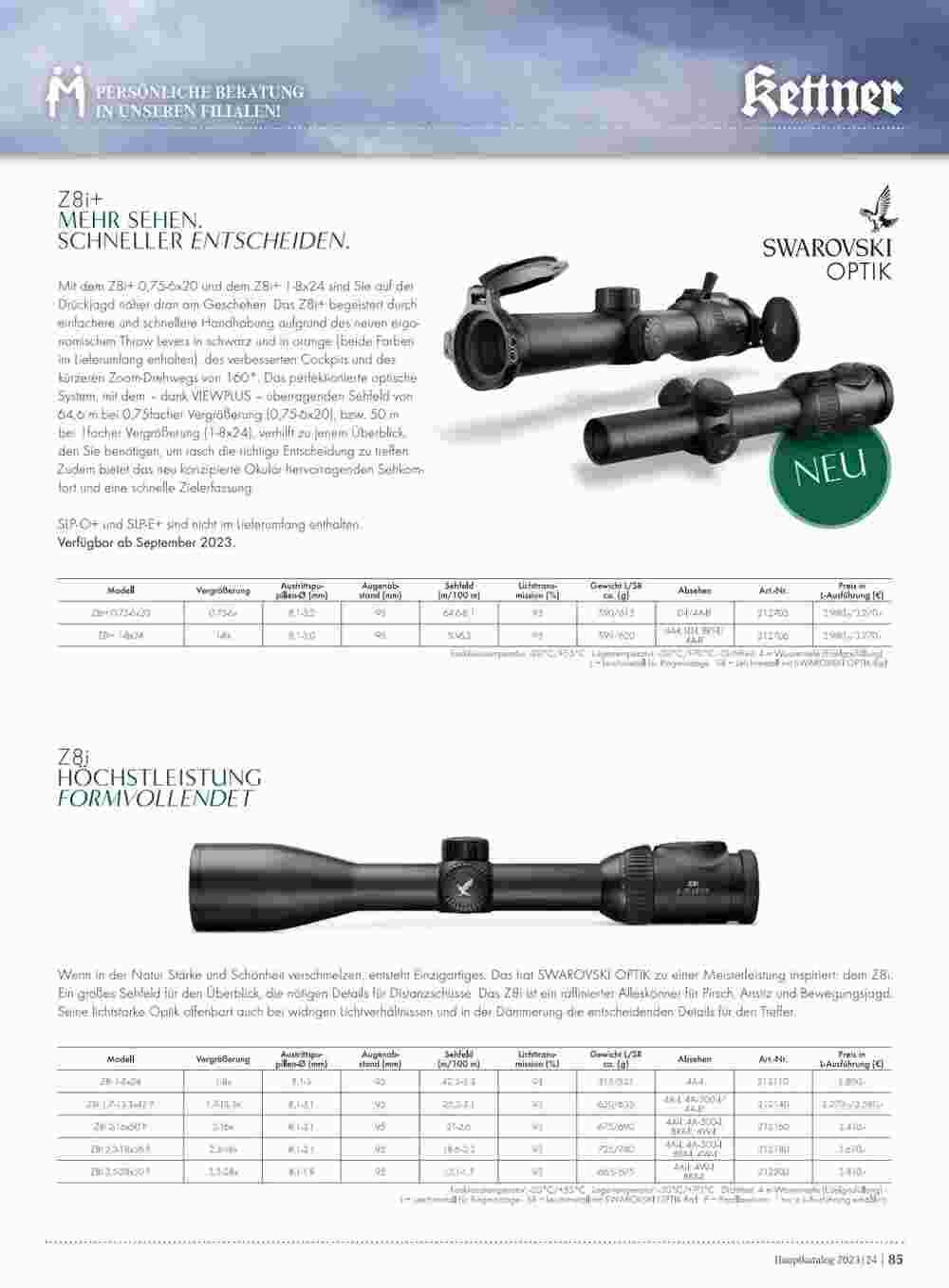 Kettner Flugblatt (ab 17.10.2023) - Angebote und Prospekt - Seite 85