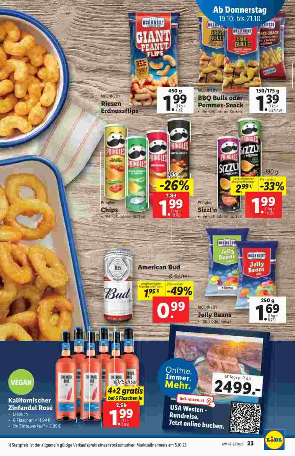 Lidl Flugblatt (ab 18.10.2023) - Angebote und Prospekt - Seite 23