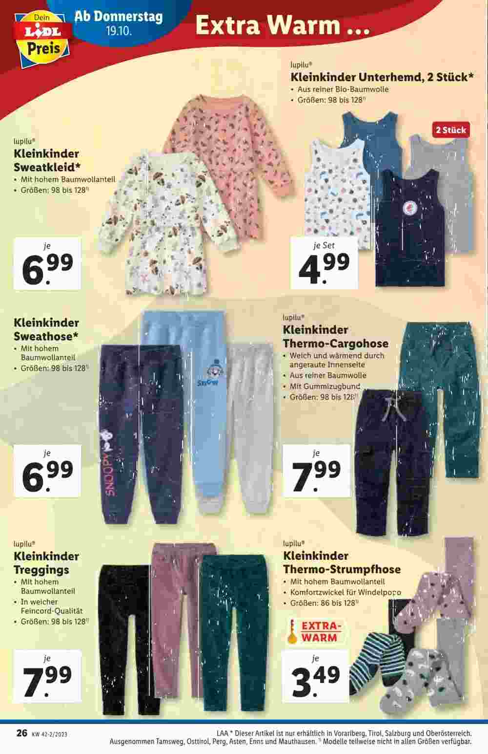 Lidl Flugblatt (ab 18.10.2023) - Angebote und Prospekt - Seite 26