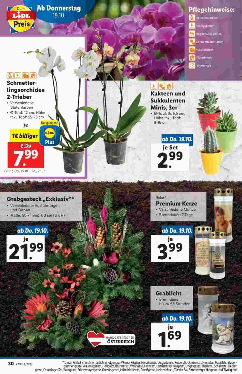 Lidl Flugblatt (ab 18.10.2023) - Angebote und Prospekt - Seite 30