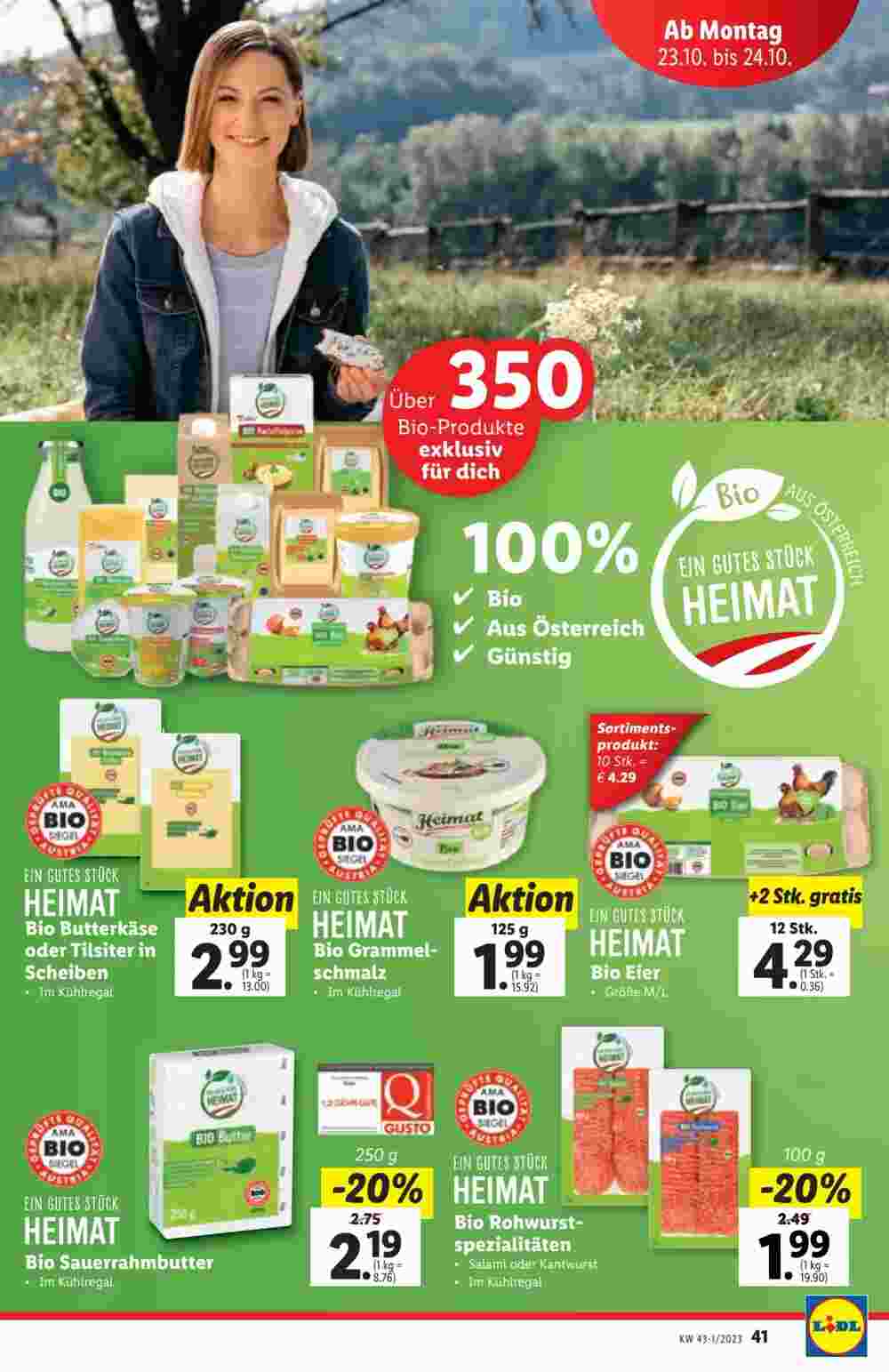 Lidl Flugblatt (ab 18.10.2023) - Angebote und Prospekt - Seite 41