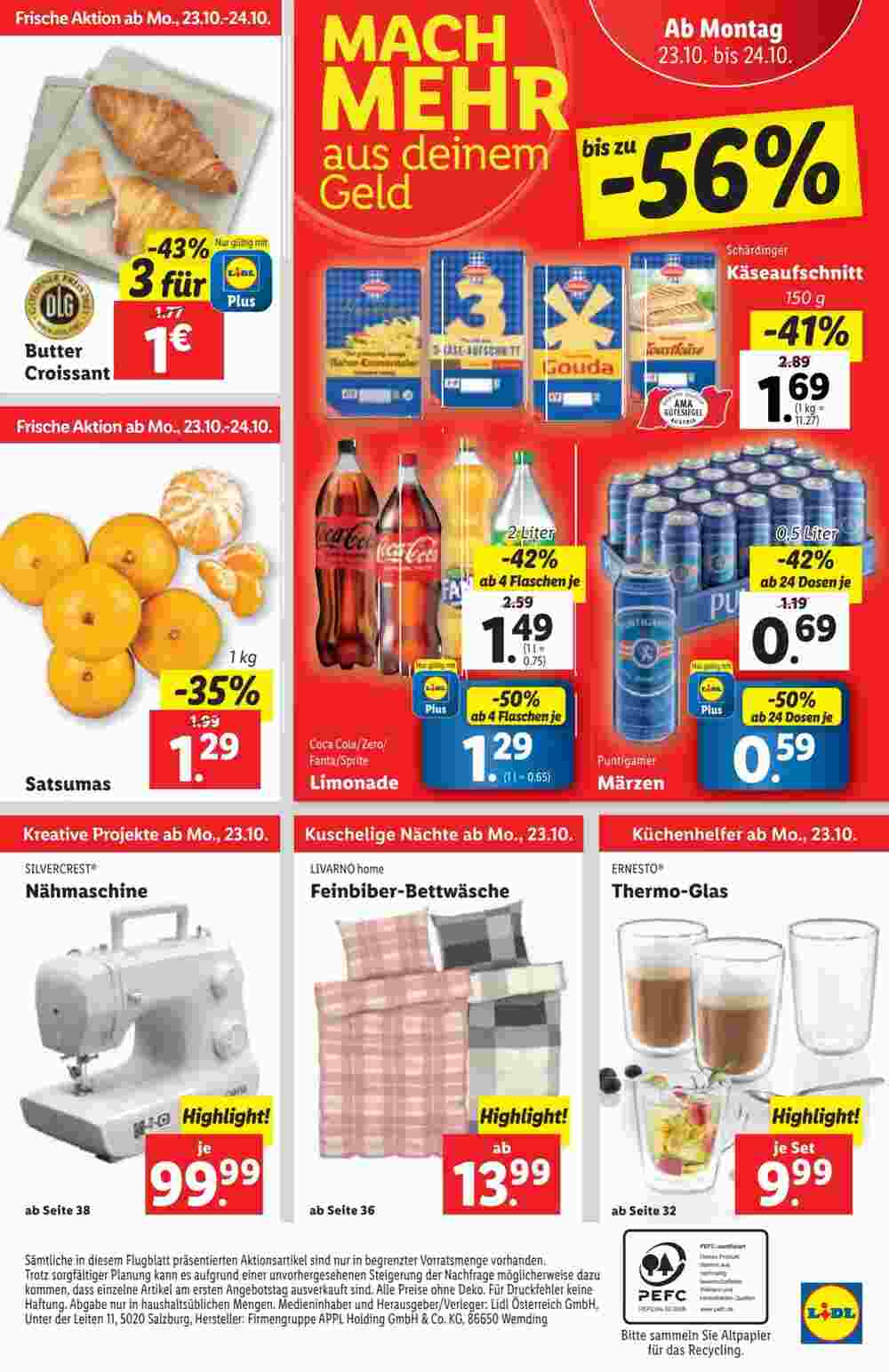 Lidl Flugblatt (ab 18.10.2023) - Angebote und Prospekt - Seite 48