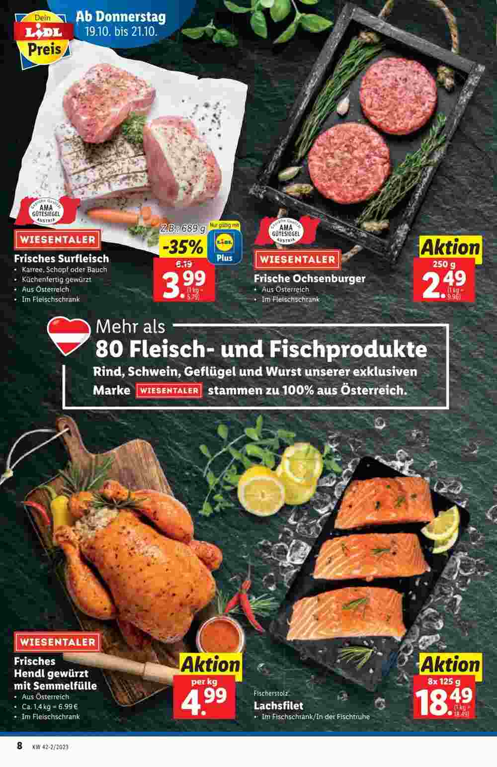 Lidl Flugblatt (ab 18.10.2023) - Angebote und Prospekt - Seite 8