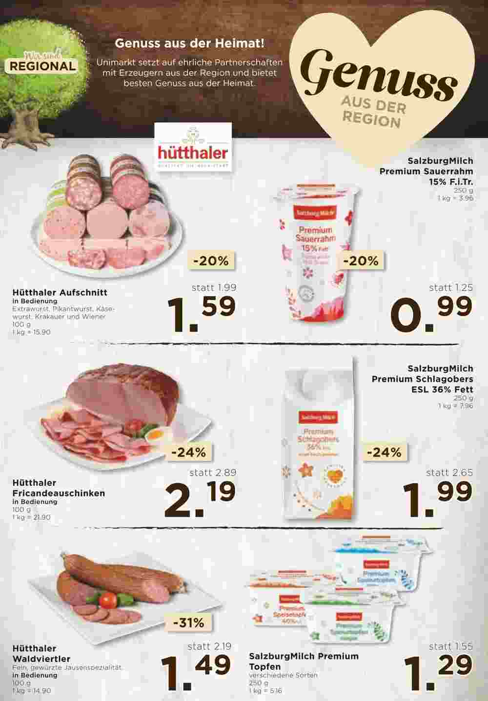 Unimarkt Flugblatt (ab 18.10.2023) - Angebote und Prospekt - Seite 4