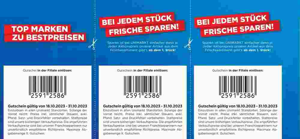 Unimarkt Flugblatt (ab 18.10.2023) - Angebote und Prospekt - Seite 4