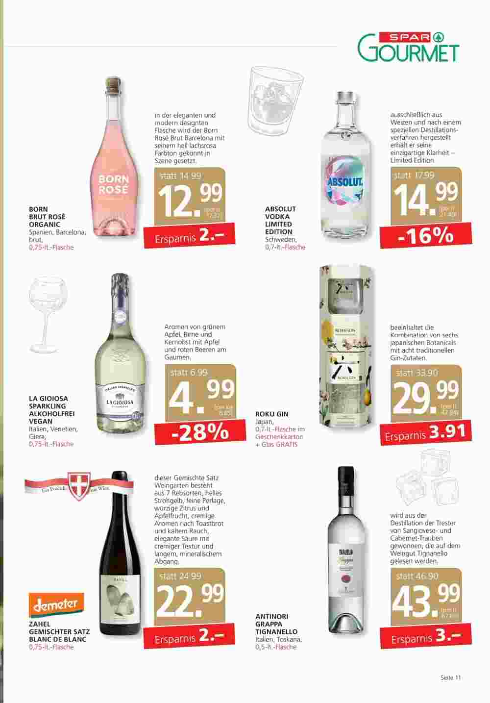 SPAR Gourmet Flugblatt (ab 18.10.2023) - Angebote und Prospekt - Seite 11