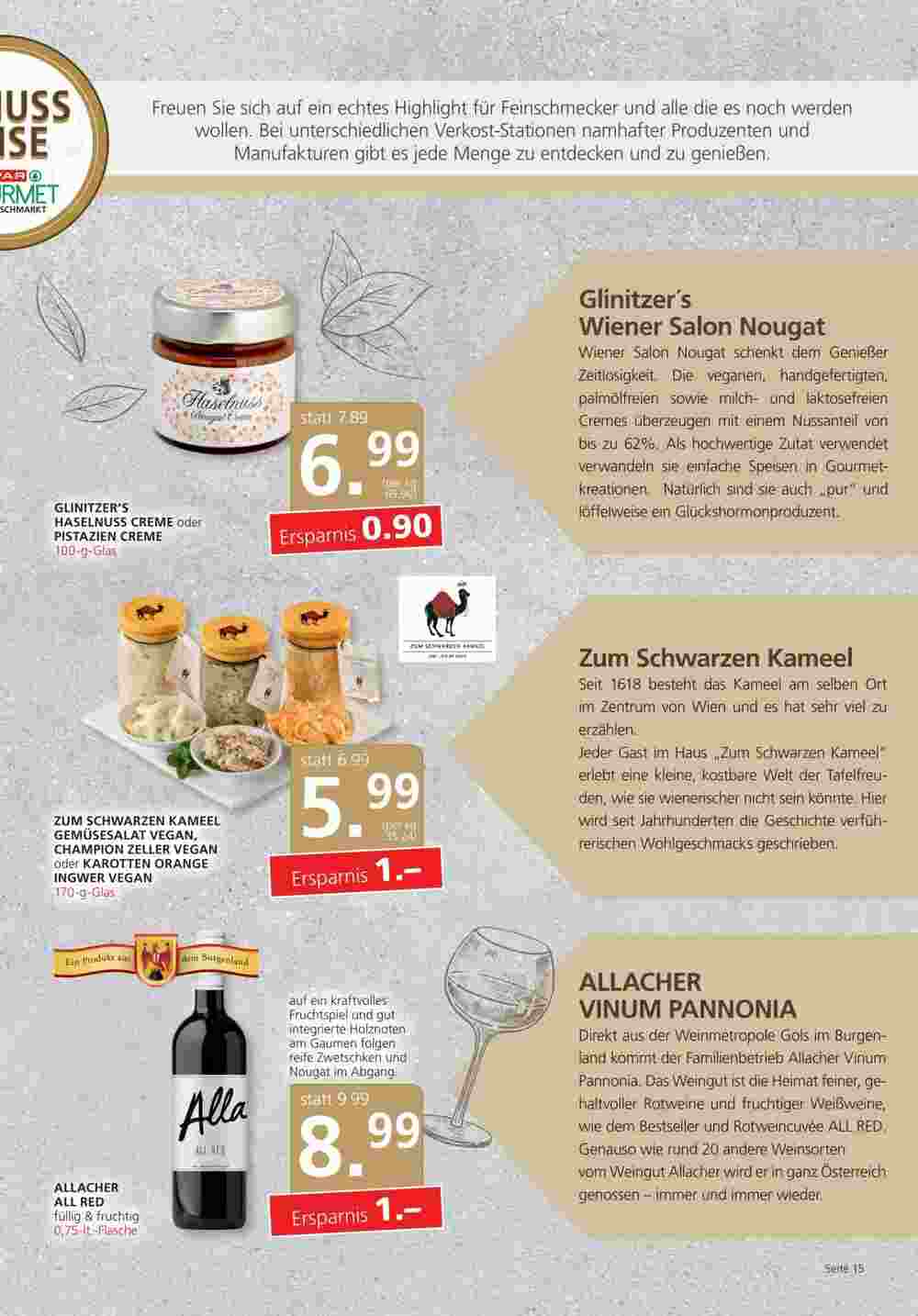 SPAR Gourmet Flugblatt (ab 18.10.2023) - Angebote und Prospekt - Seite 15