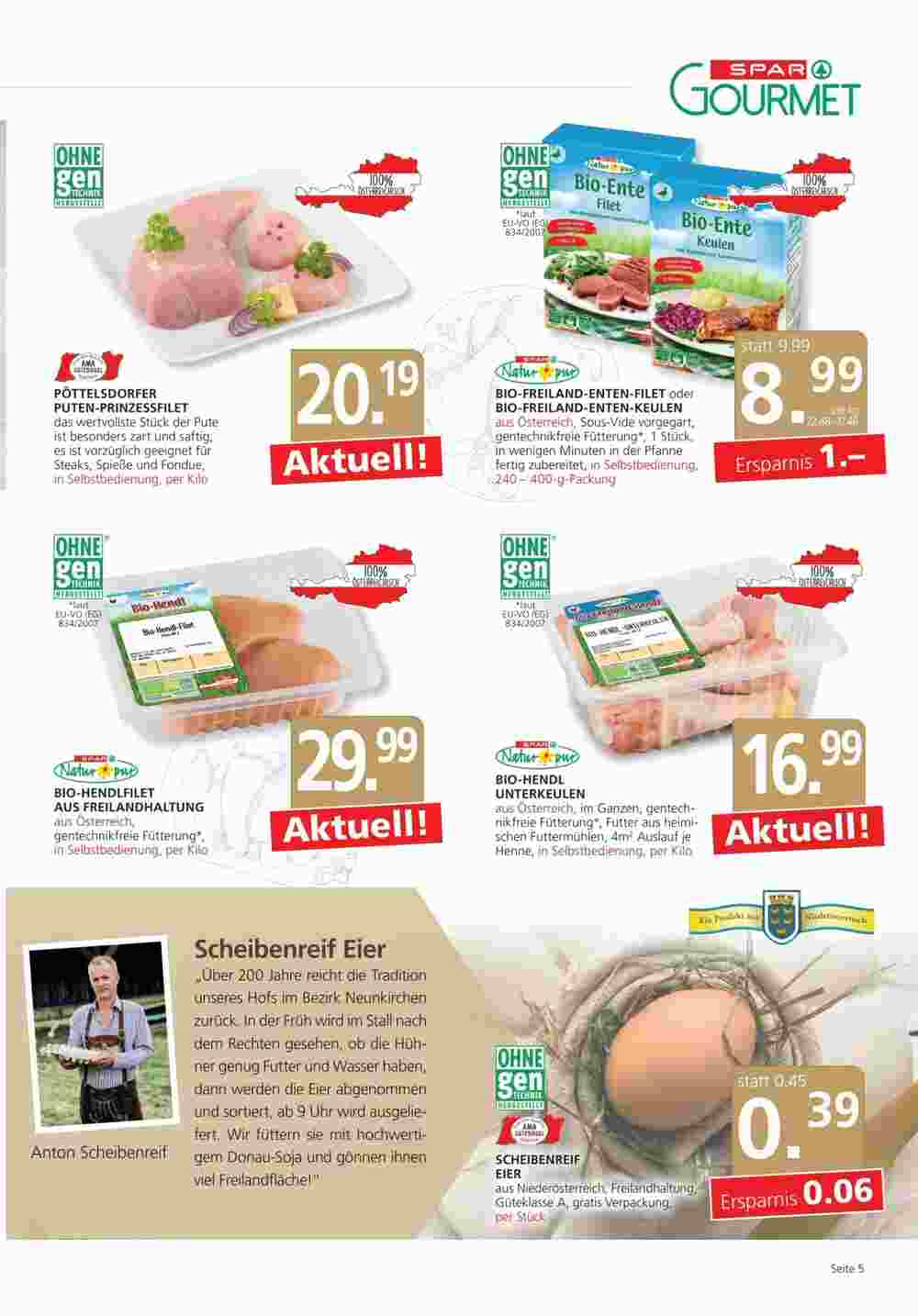 SPAR Gourmet Flugblatt (ab 18.10.2023) - Angebote und Prospekt - Seite 5