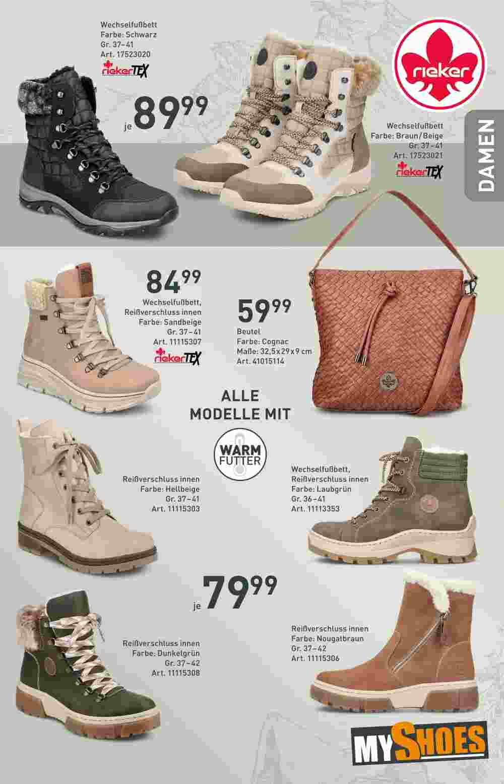 MyShoes Flugblatt (ab 18.10.2023) - Angebote und Prospekt - Seite 3