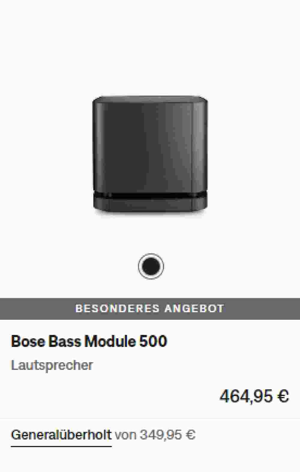 Bose Flugblatt (ab 18.10.2023) - Angebote und Prospekt - Seite 3