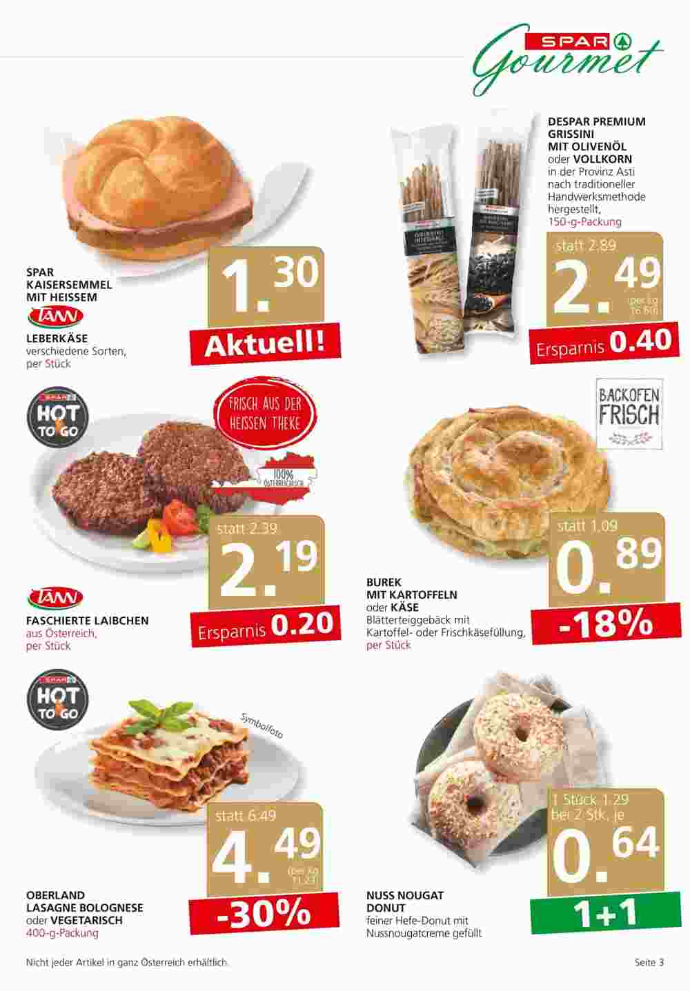 SPAR Gourmet Flugblatt (ab 19.10.2023) - Angebote und Prospekt - Seite 3