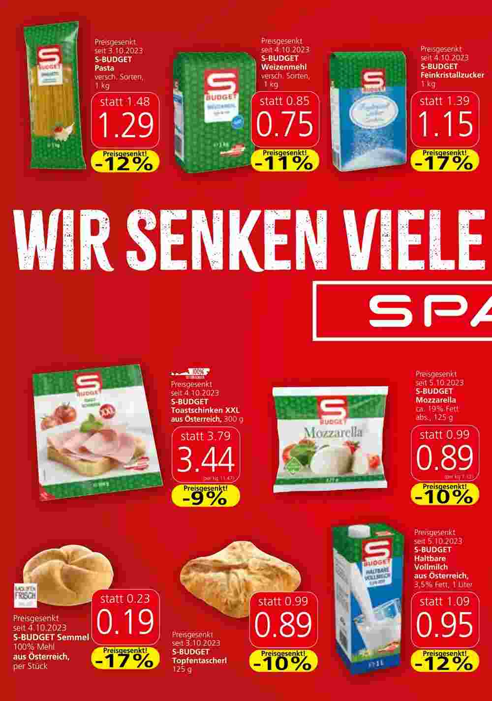 Spar Flugblatt (ab 19.10.2023) - Angebote und Prospekt - Seite 2