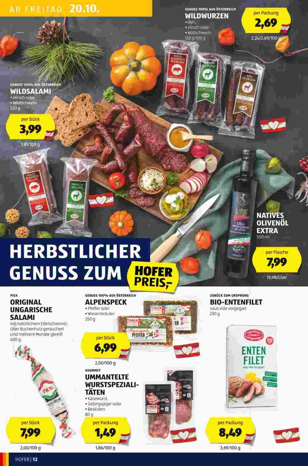 Hofer Flugblatt (ab 20.10.2023) - Angebote und Prospekt - Seite 12