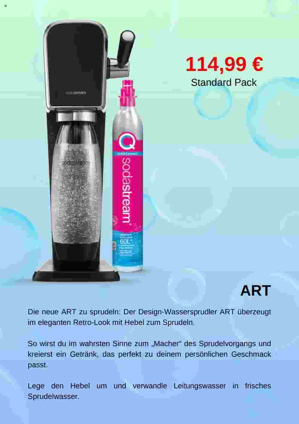 SodaStream Flugblatt (ab 20.10.2023) - Angebote und Prospekt - Seite 3