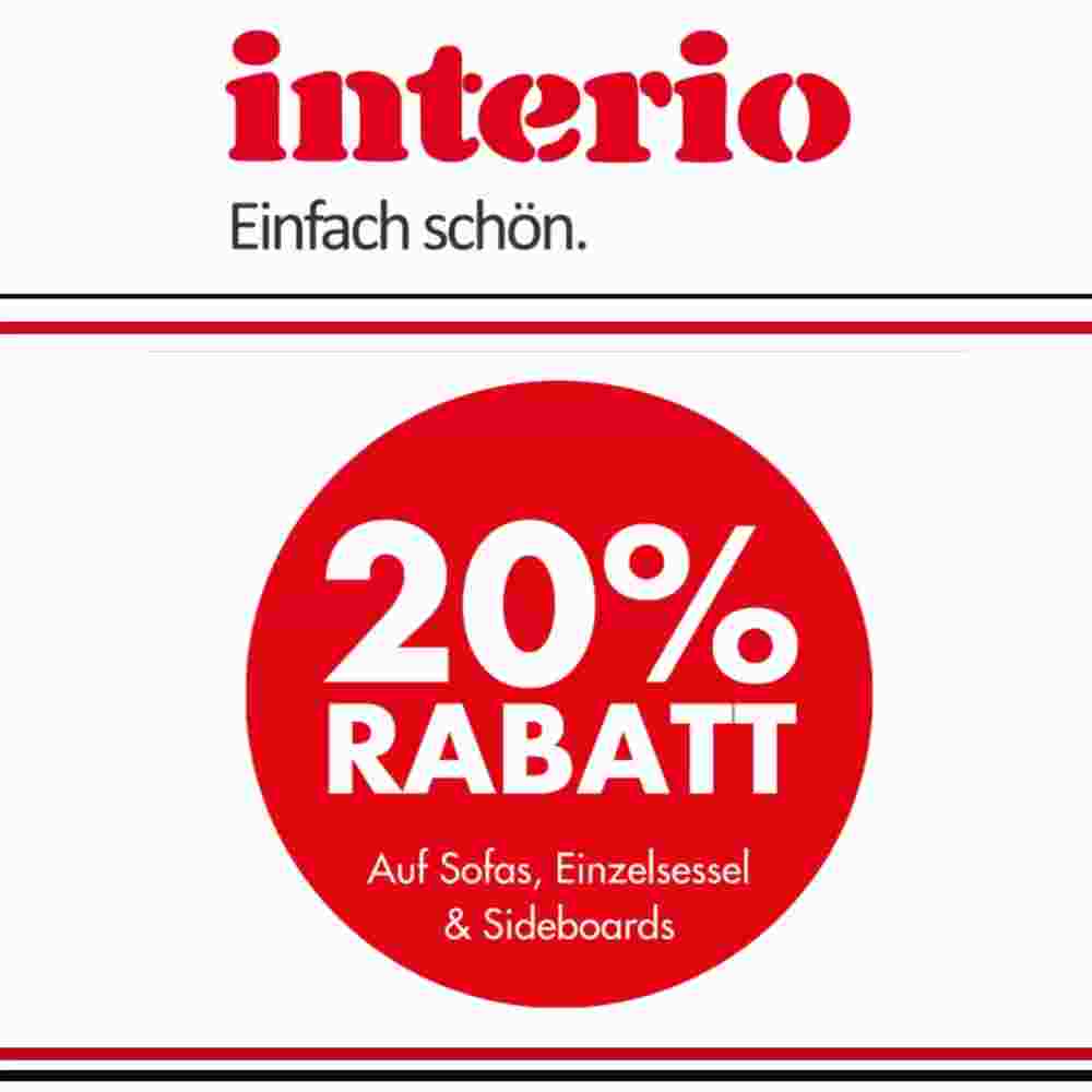 Interio Flugblatt (ab 23.10.2023) - Angebote und Prospekt - Seite 1