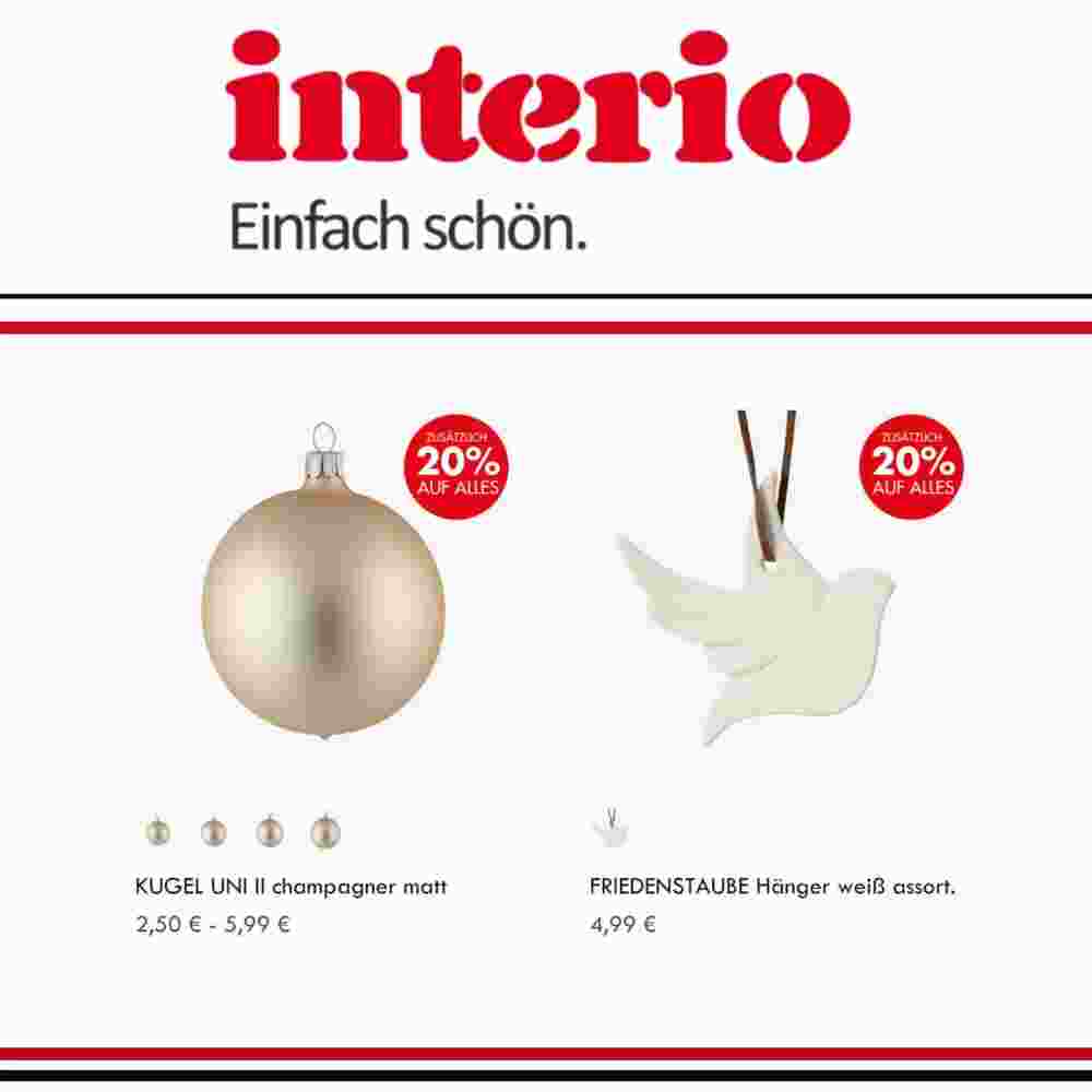 Interio Flugblatt (ab 23.10.2023) - Angebote und Prospekt - Seite 10