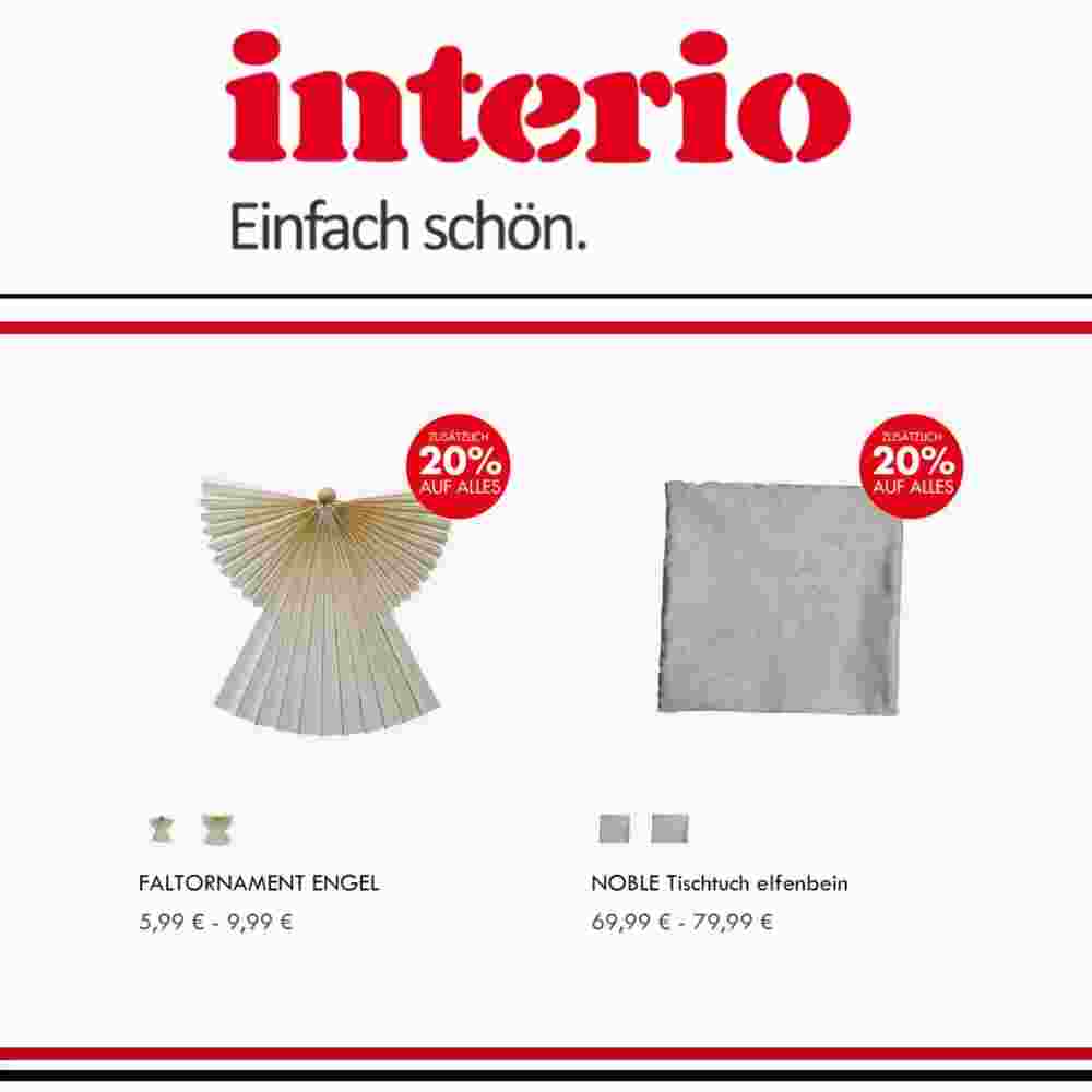 Interio Flugblatt (ab 23.10.2023) - Angebote und Prospekt - Seite 12