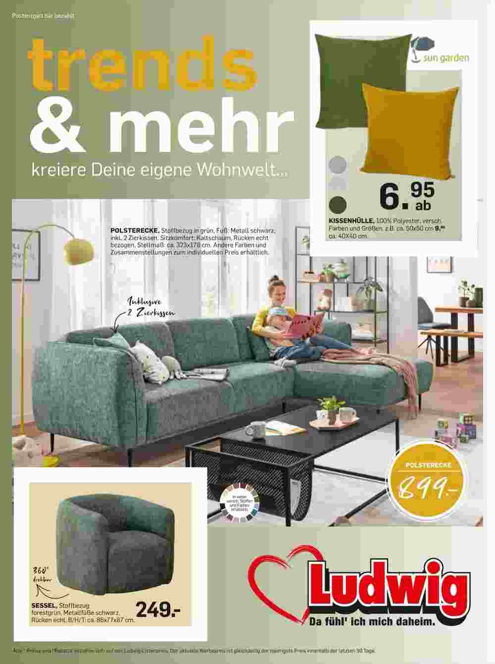 Möbel Ludwig Flugblatt (ab 23.10.2023) - Angebote und Prospekt - Seite 1