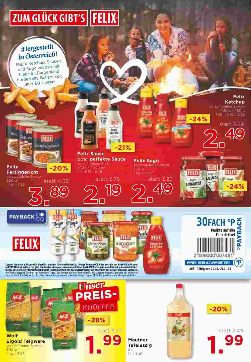 Unimarkt Flugblatt (ab 24.10.2023) - Angebote und Prospekt - Seite 12