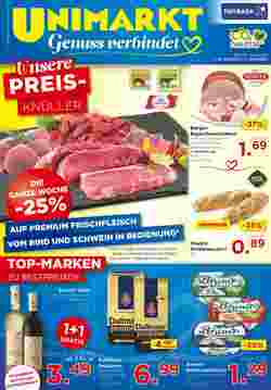 Unimarkt Flugblatt (ab 24.10.2023) - Angebote und Prospekt