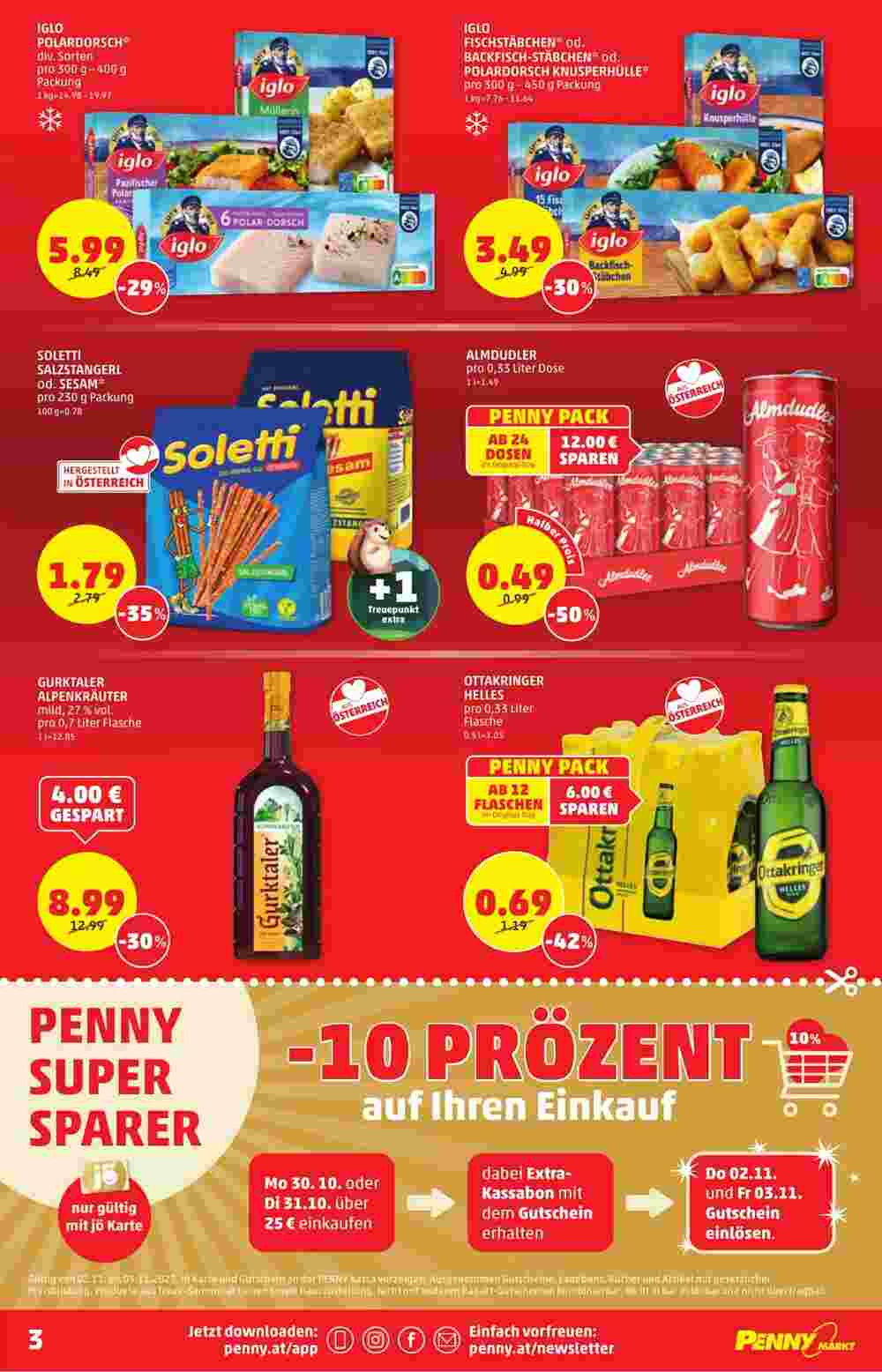 PENNY Flugblatt (ab 25.10.2023) - Angebote und Prospekt - Seite 3