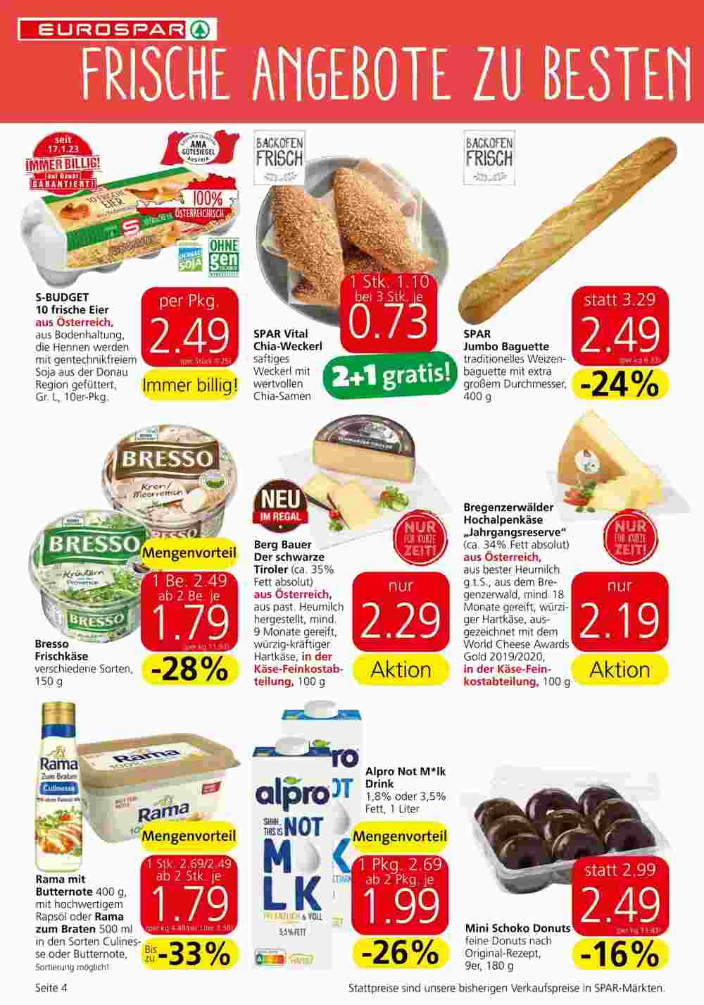 Eurospar Flugblatt (ab 25.10.2023) - Angebote und Prospekt - Seite 4