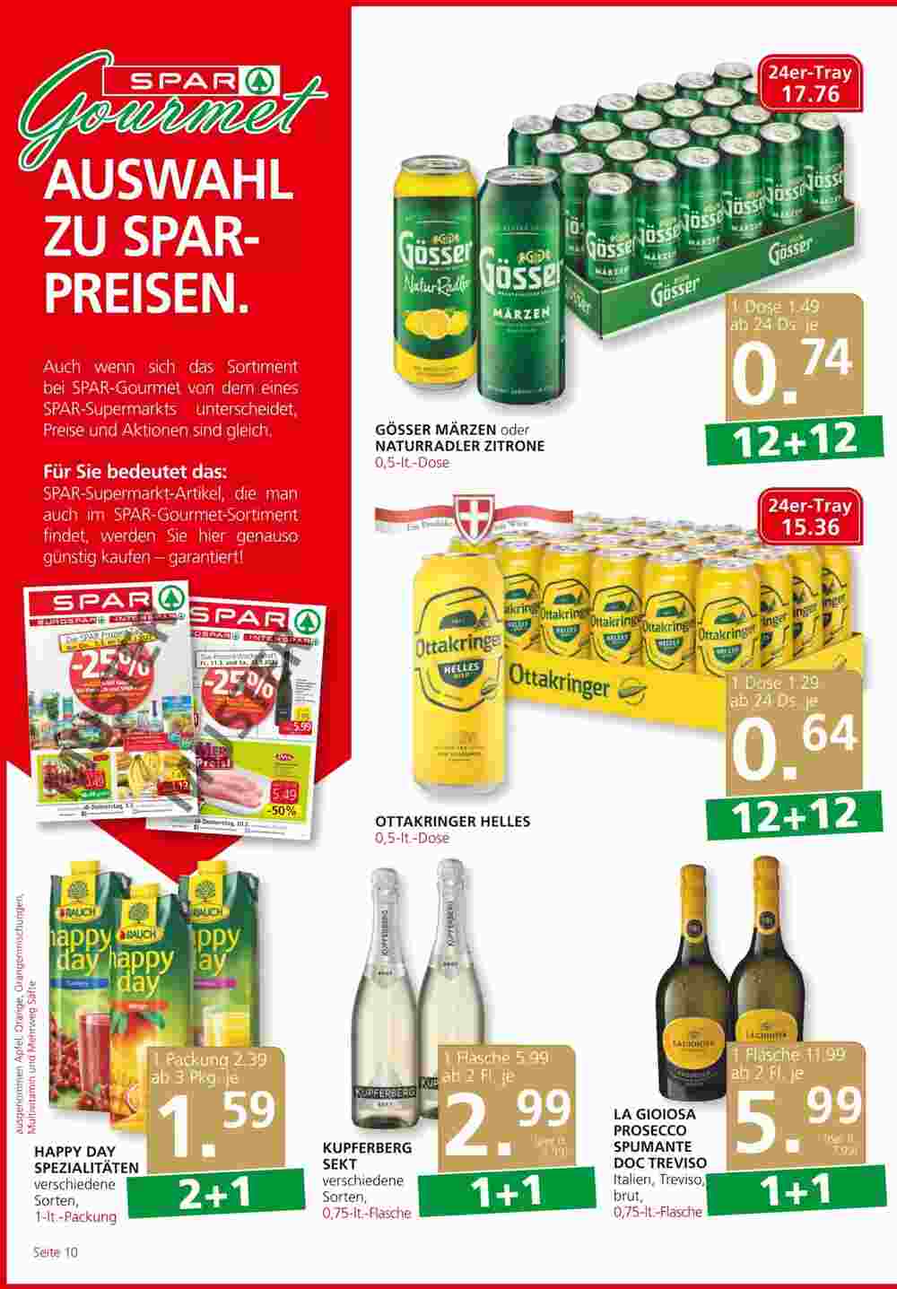 SPAR Gourmet Flugblatt (ab 25.10.2023) - Angebote und Prospekt - Seite 10