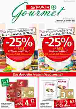 SPAR Gourmet Flugblatt (ab 25.10.2023) - Angebote und Prospekt