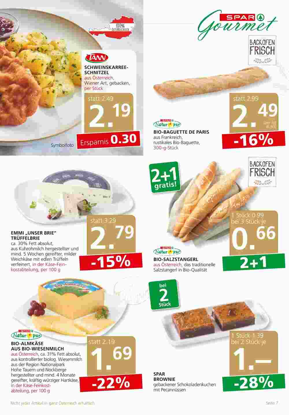 SPAR Gourmet Flugblatt (ab 25.10.2023) - Angebote und Prospekt - Seite 7