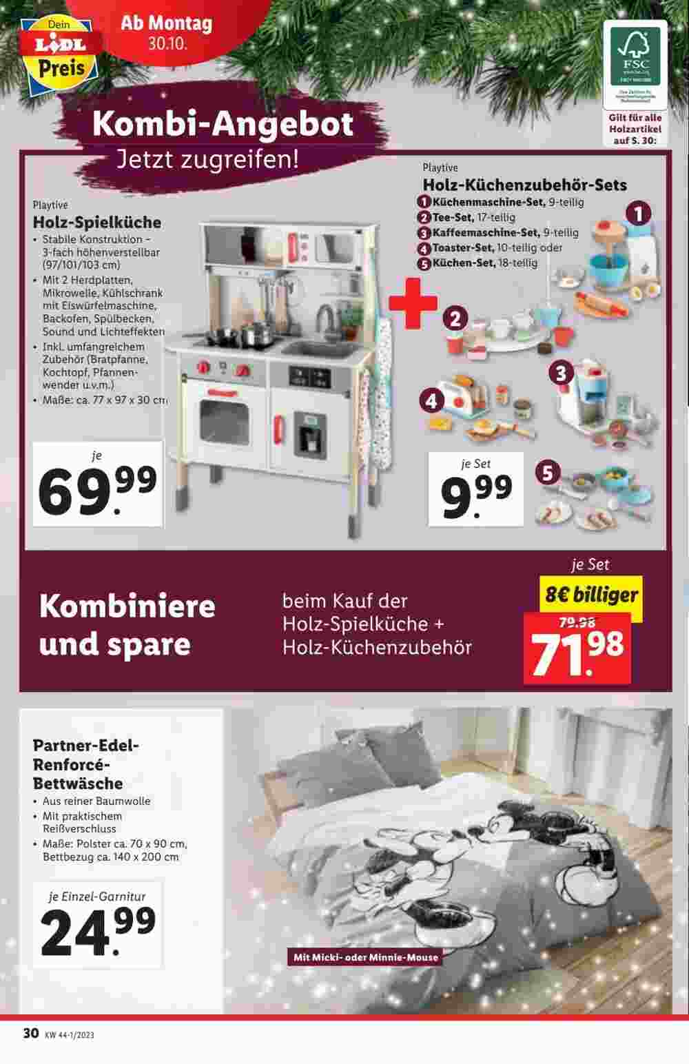 Lidl Flugblatt (ab 25.10.2023) - Angebote und Prospekt - Seite 30