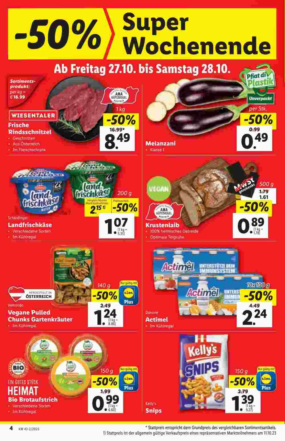 Lidl Flugblatt (ab 25.10.2023) - Angebote und Prospekt - Seite 4