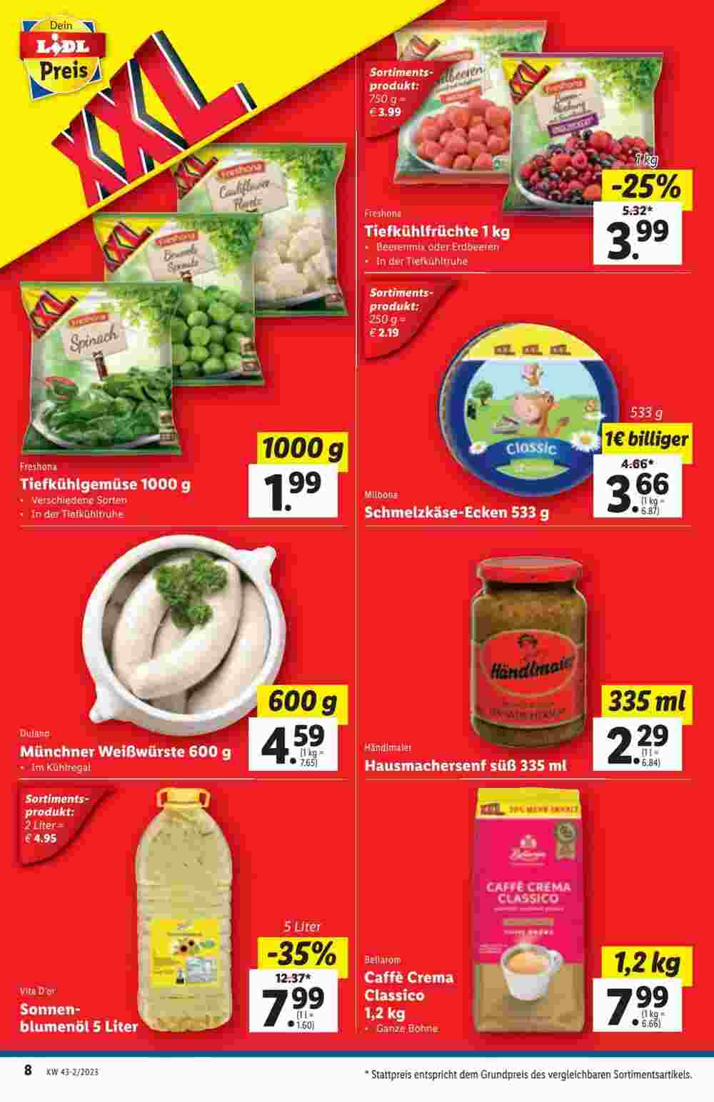 Lidl Flugblatt (ab 25.10.2023) - Angebote und Prospekt - Seite 8