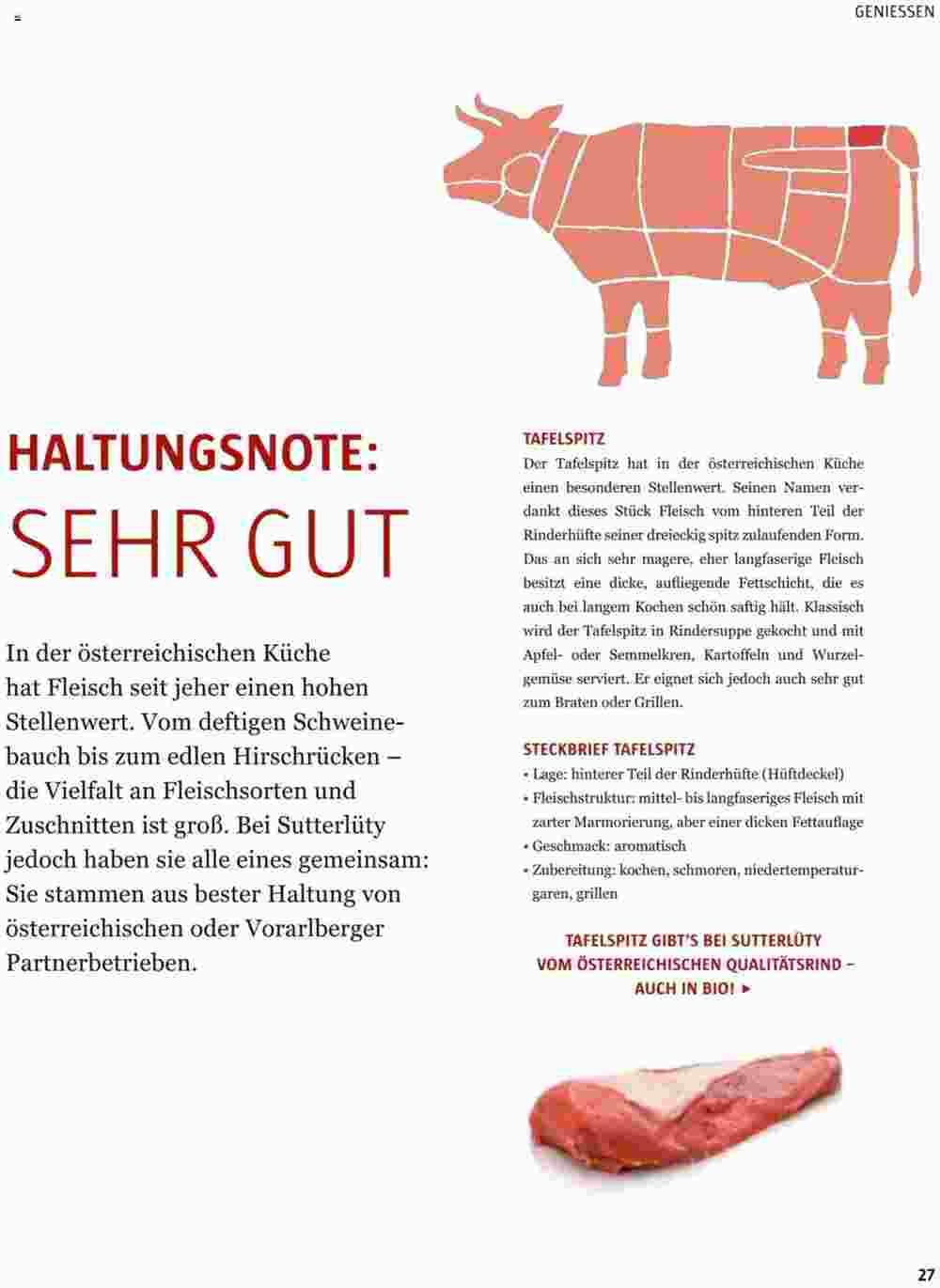 Sutterlüty Flugblatt (ab 25.10.2023) - Angebote und Prospekt - Seite 27