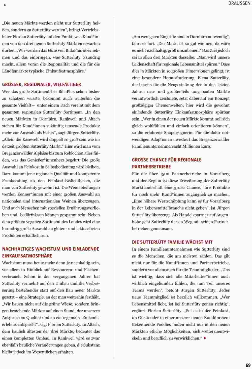 Sutterlüty Flugblatt (ab 25.10.2023) - Angebote und Prospekt - Seite 69