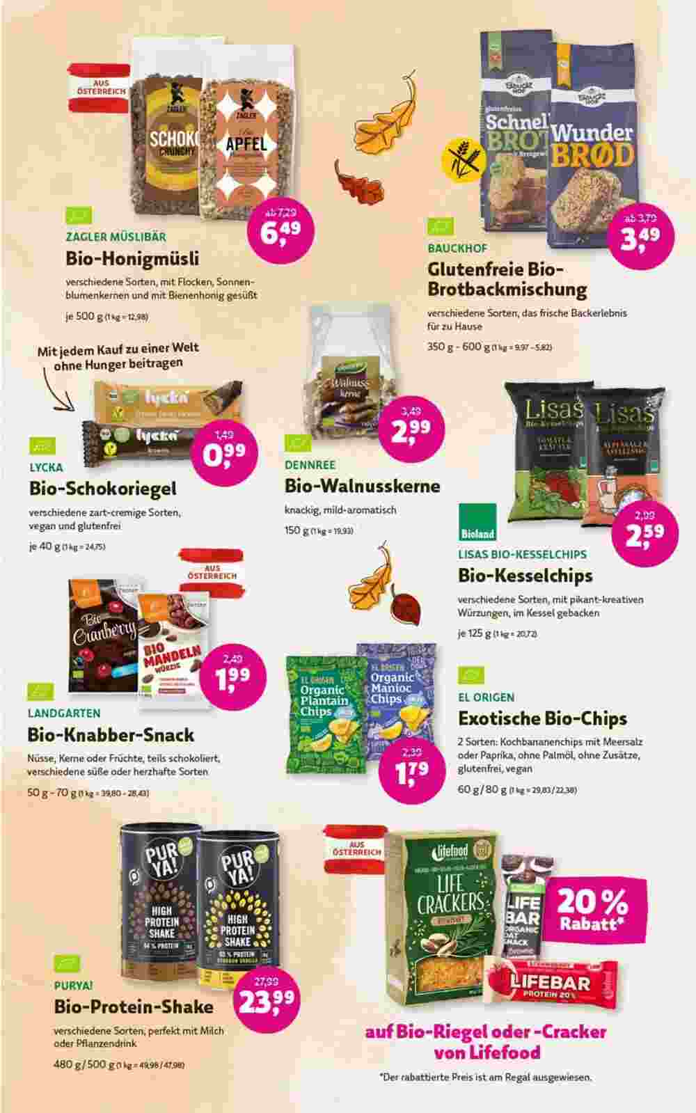 Denn's Biomarkt Flugblatt (ab 25.10.2023) - Angebote und Prospekt - Seite 9