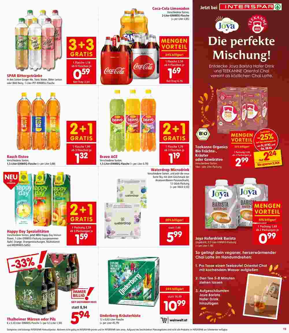 Interspar Flugblatt (ab 25.10.2023) - Angebote und Prospekt - Seite 13